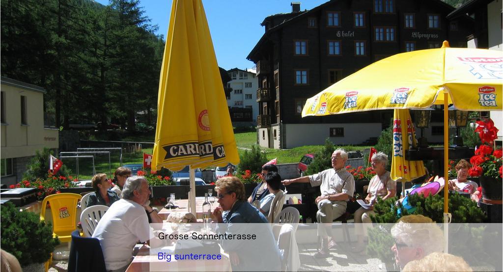 Hotel Restaurant Mattmarkblick Saas-Almagell Kültér fotó